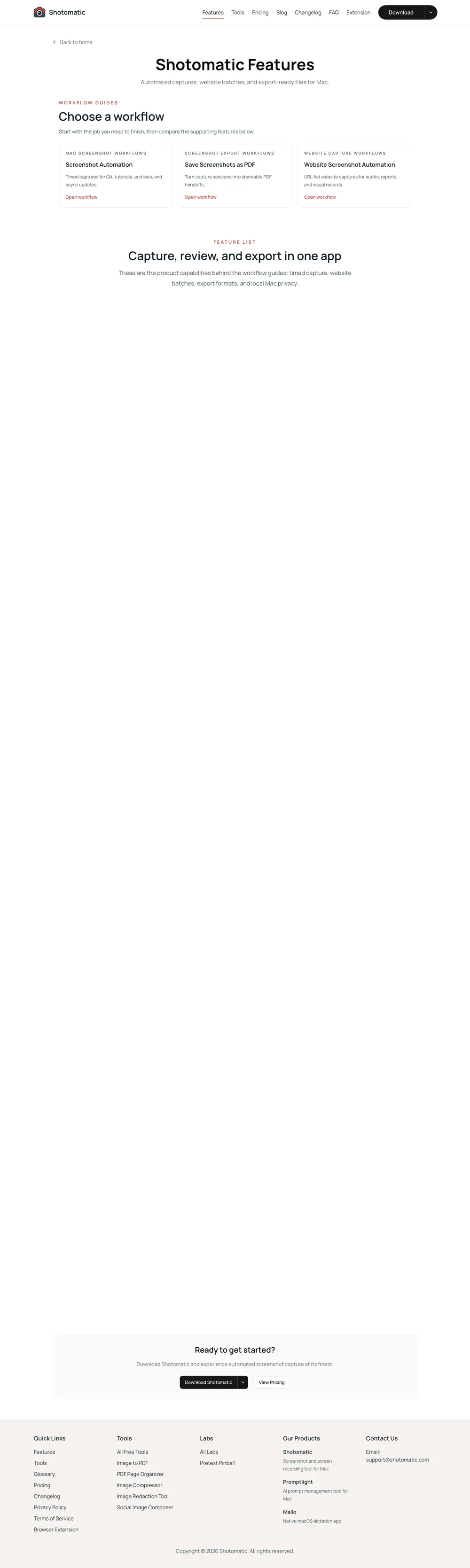 Full-page Playwright screenshot with a large blank area before lazy-loaded sections render
